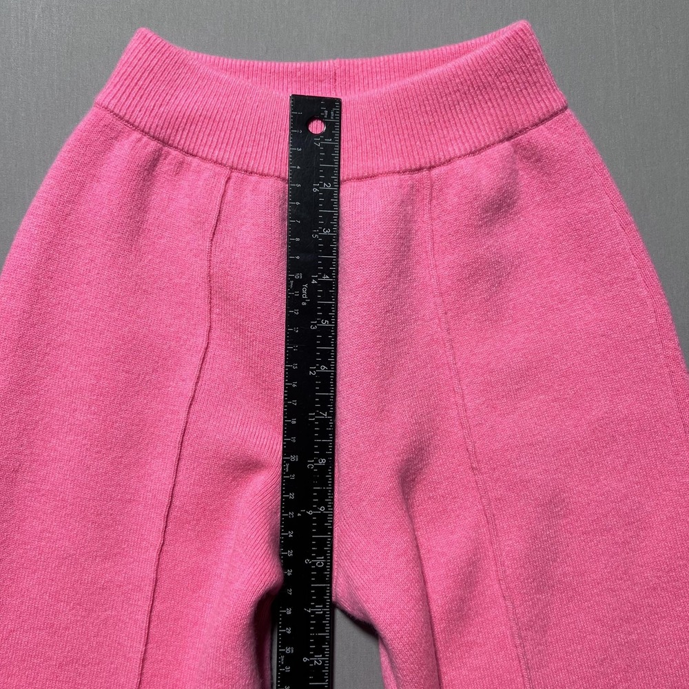 LISA YANG Pink Tilley Trousers Pants Flared Cashmere Women's Size 0 High Rise - Picture 13 of 16
